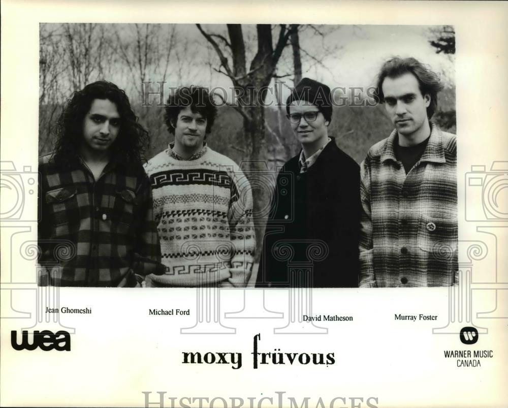 Press Photo Moxy Fruvous - cvp45715 - Historic Images