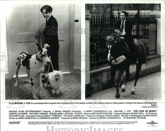 1994 Press Photo Michael J Foxin For Love Or Memory - cvp45720 - Historic Images