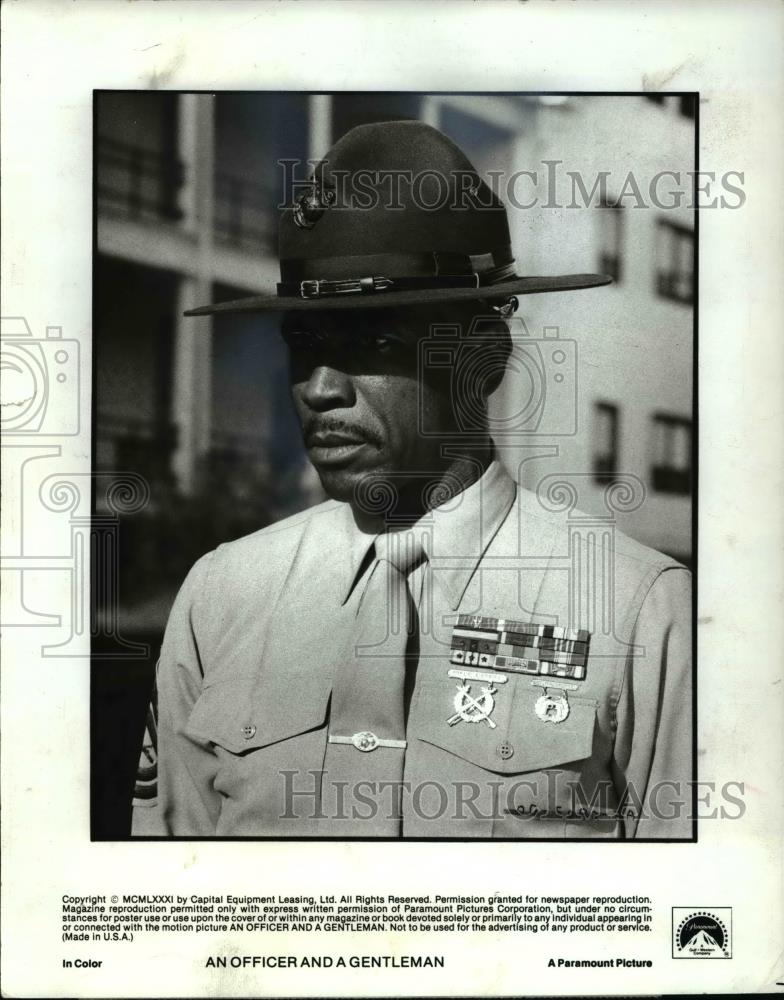 1982 Press Photo Louis Gosset Jr in An Officer and a gentleman - cvp45897 - Historic Images
