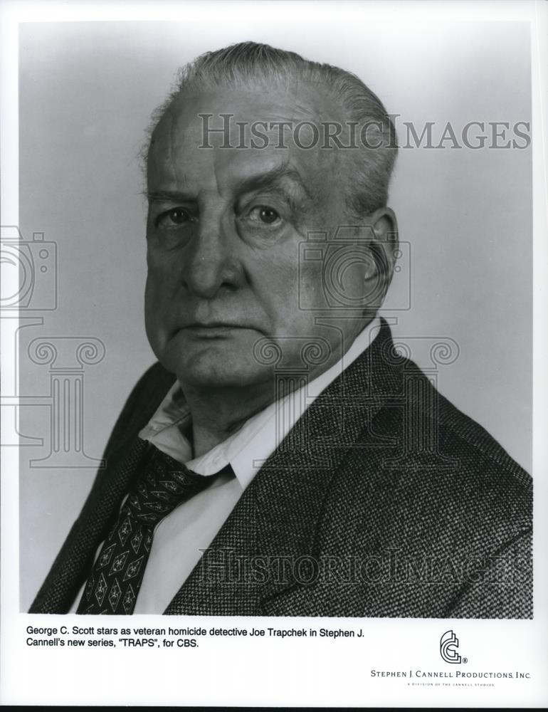 Undated Press Photo George C. Scott in "Traps" - cvp48199 - Historic Images