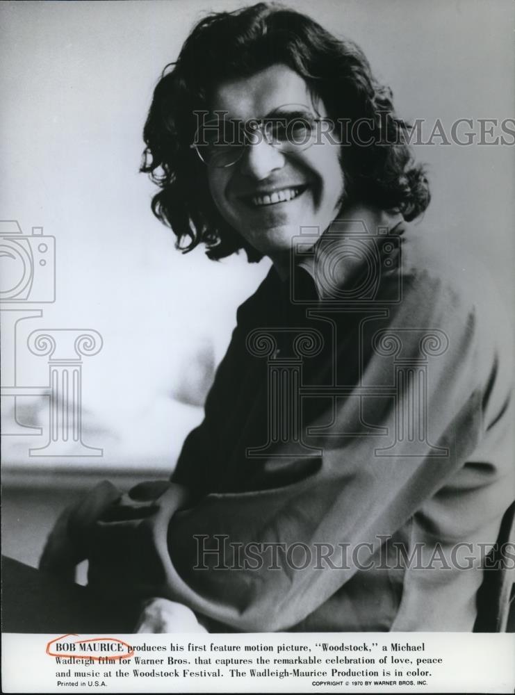 1970 Press Photo Bob Maurice in Woodstock - cvp49052 - Historic Images