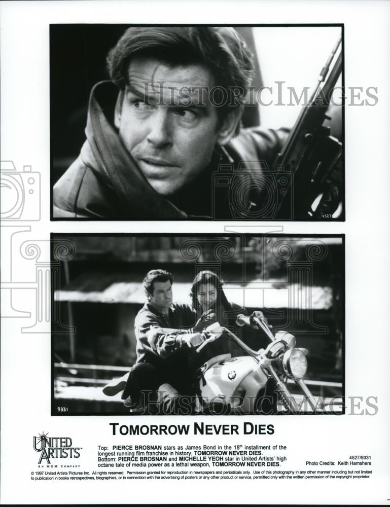 1997 Press Photo Tomorrow Never Dies - cvp49191 - Historic Images