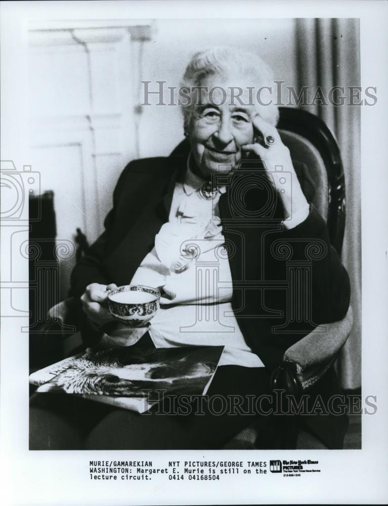 1986 Press Photo Margaret E Maurie - cvp49344 - Historic Images