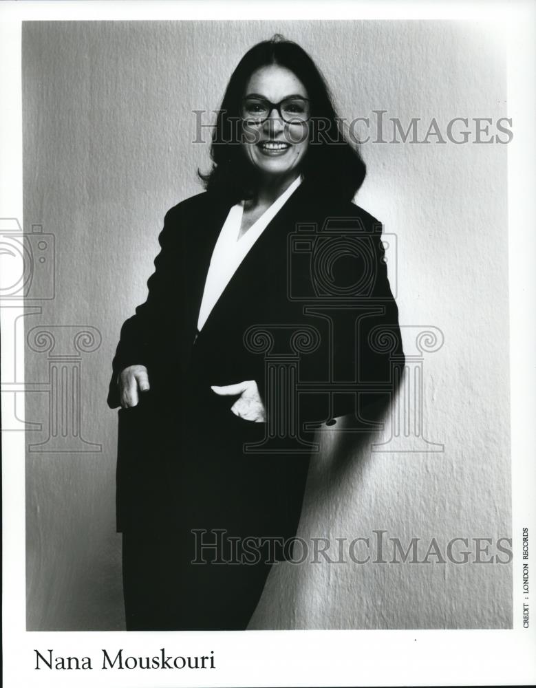 1997 Press Photo Nana Mouskouri - cvp49352 - Historic Images