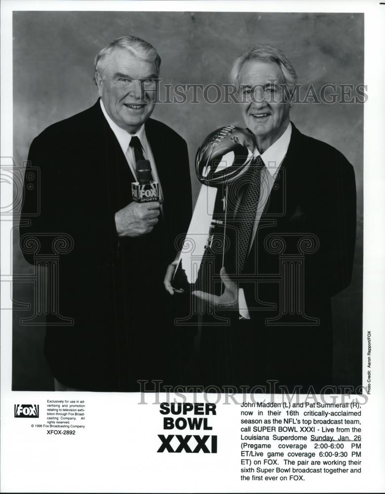 Press Photo Super Bowl XXXI - cvp50570 - Historic Images