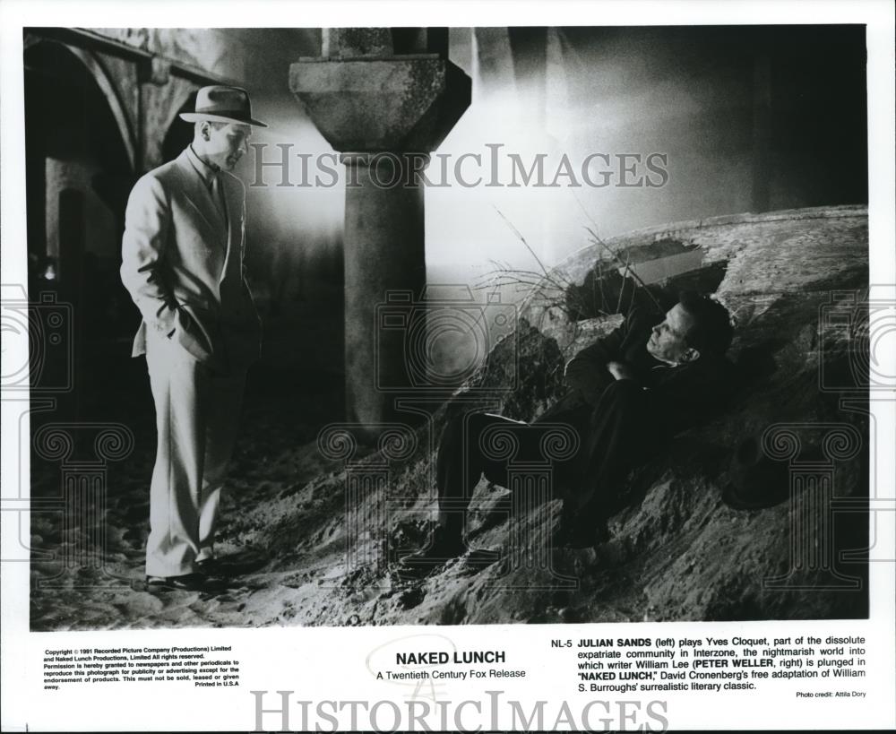 1992 Press Photo Julian Sands in Naked Lunch - cvp52239 - Historic Images