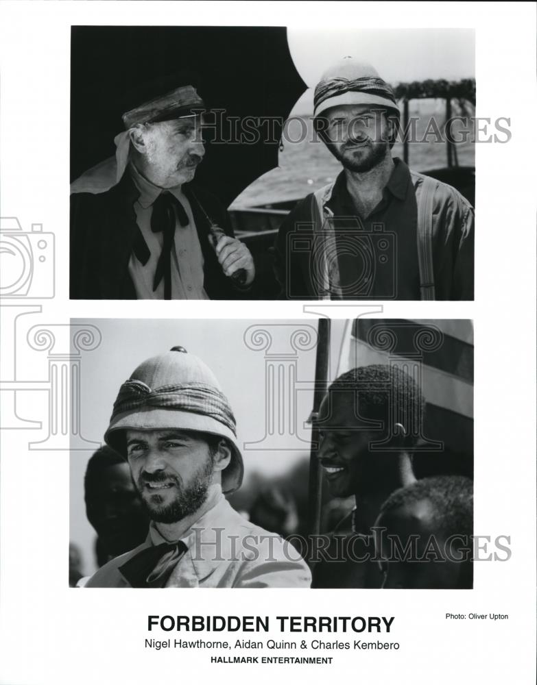 Undated Press Photo NIgel Hawthorne Aidan Quinn "Forbidden Territory" - cvp53186 - Historic Images