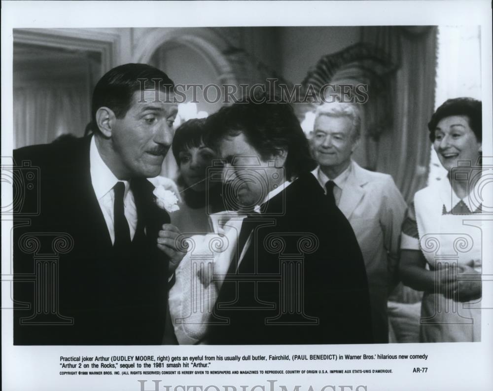 Press Photo Dudley Moore Paul Benedict "Arthur" - cvp54419 - Historic Images