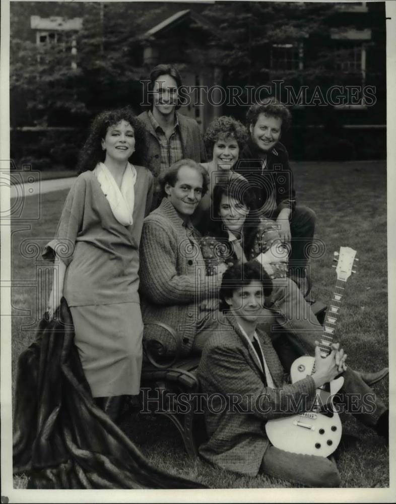 Press Photo Fran Luz Daniel Stern Christine Estabrook Jane Kazmarek "Hometown" - Historic Images