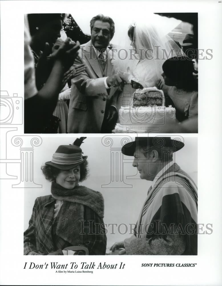 Press Photo Luisina Brando &amp; Marcello Mastroian in I dob&#39; want to Talk About It - Historic Images