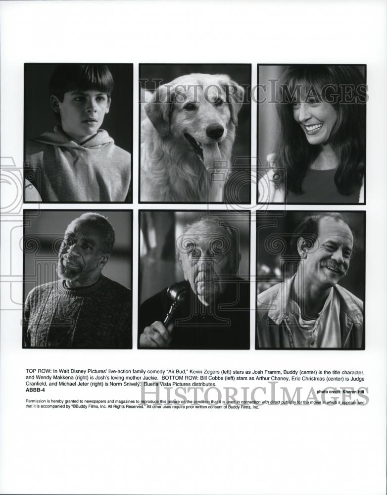 Press Photo Kevin Zegers in Air Bud - cvp58559 - Historic Images