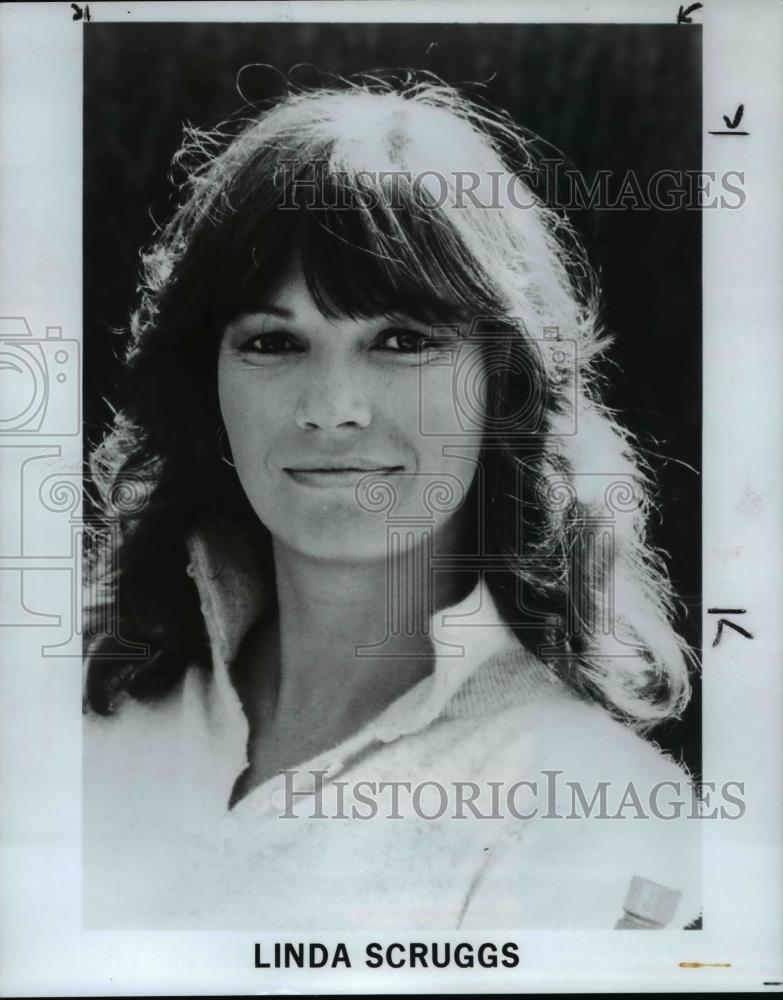 1981 Press Photo Linda Scruggs in This Air - cvp75331 - Historic Images