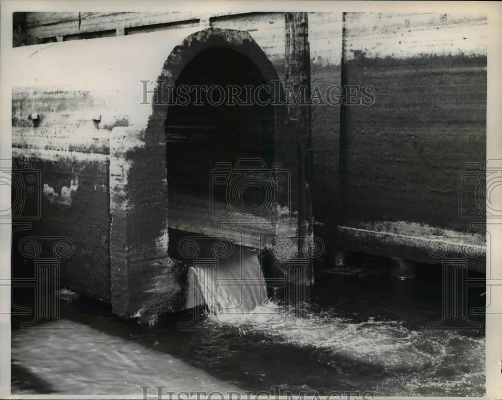 1950 Press Photo Portland sewer - orb49596 - Historic Images