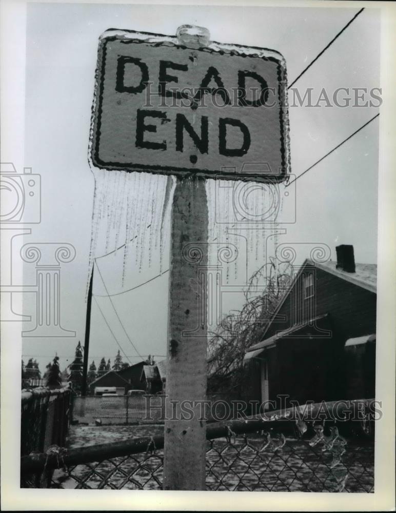1979 Press Photo Sign in Oregon - orb49985 - Historic Images