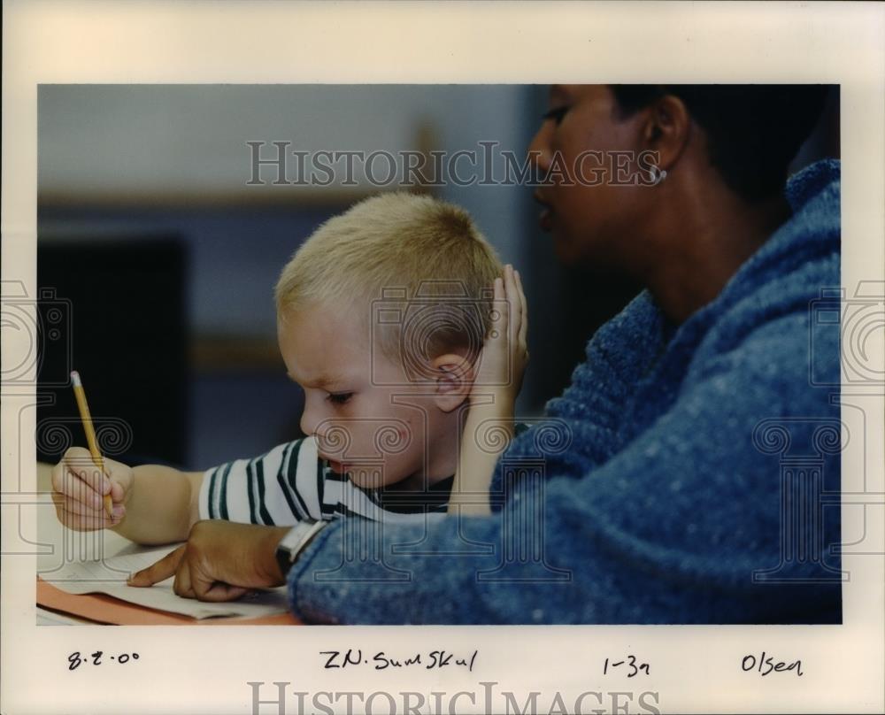 2000 Press Photo Teacher - Washington - orb52778 - Historic Images