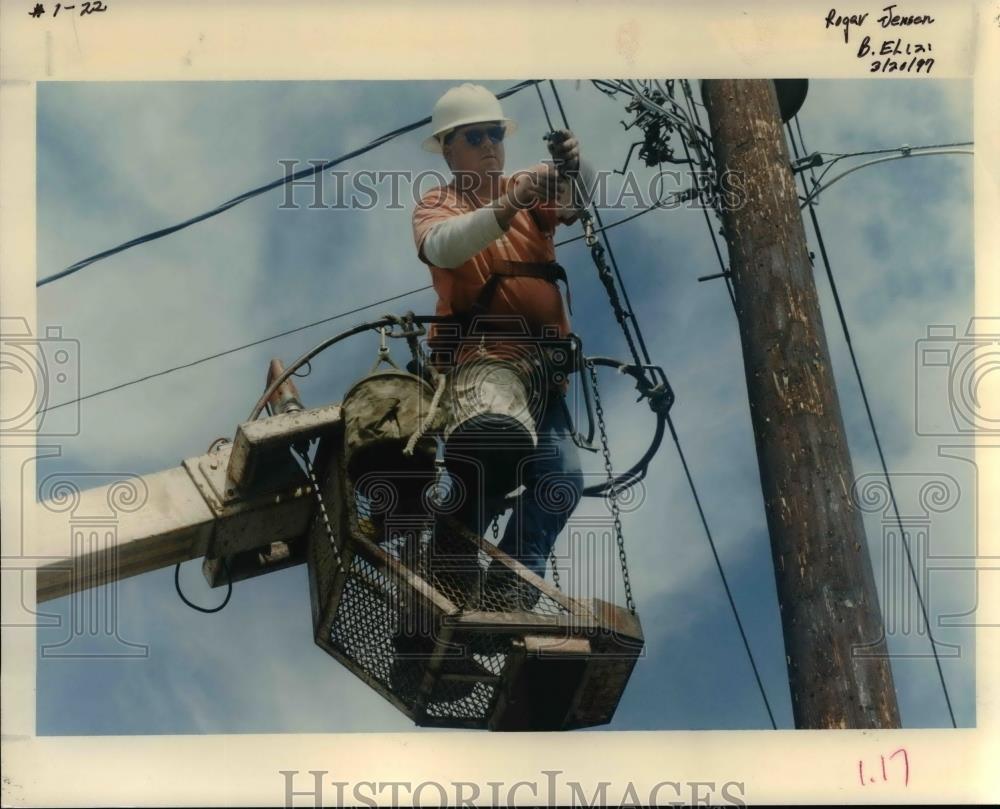 1997 Press Photo Telephone Cable - orb53435 - Historic Images
