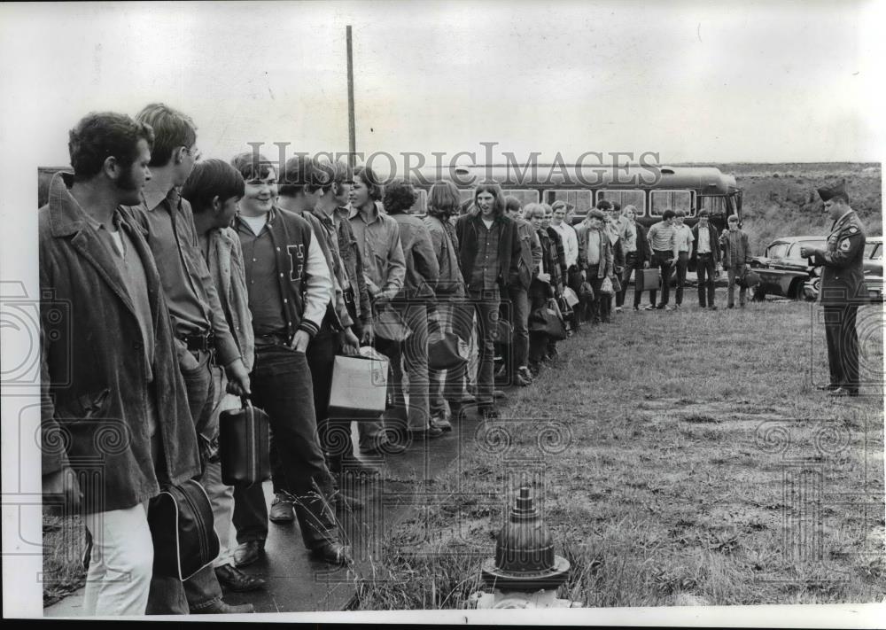 1971 Press Photo Third Armored Cavalry Regiment-Portland Air Base - orb53598 - Historic Images