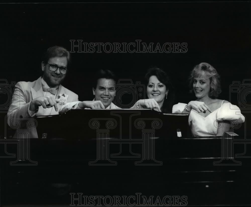Press Photo The Oil City Symphony: Randy Knee, Dave, Marian Gay & Cherie Price - Historic Images