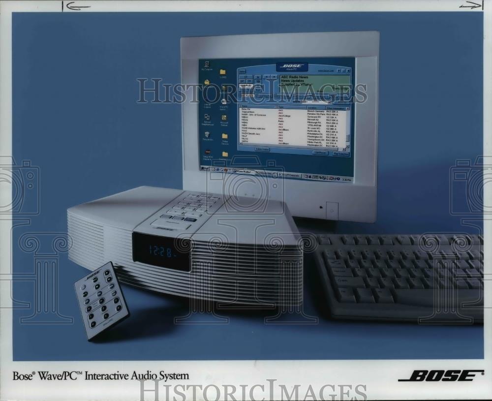2001 Press Photo Bose Stereo Equipment-Bose Wave/PC Interactive Audio System - Historic Images