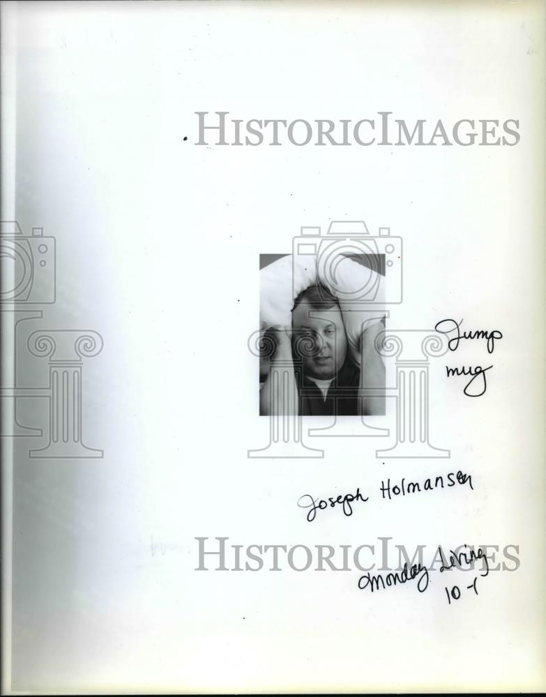 1990 Press Photo Joseph Holmason, 43, of Lake Grove - orb60154 - Historic Images