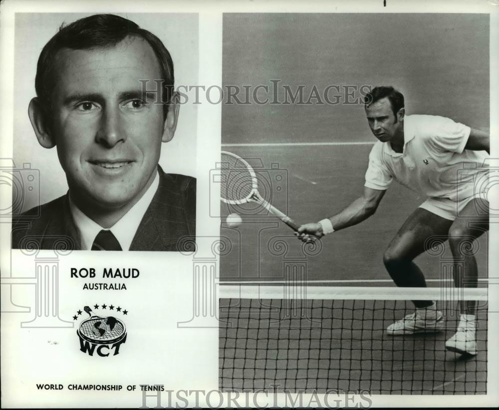Press Photo Rob Maud, Australia =World Championship of Tennis - orc13279 - Historic Images