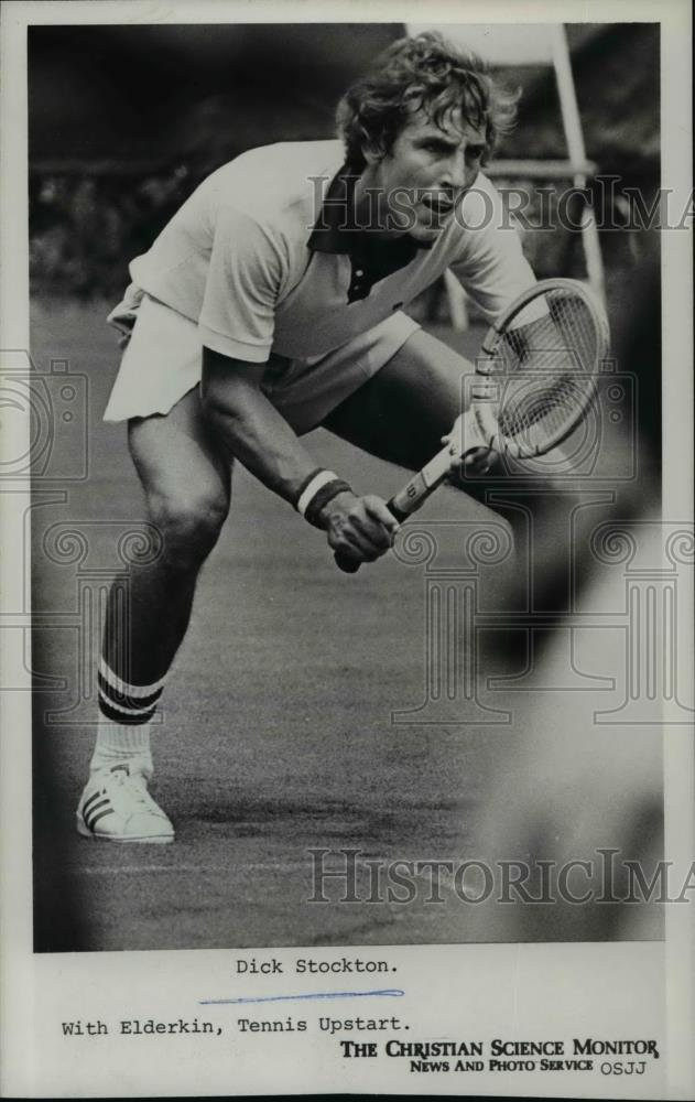 Press Photo Tennis player, Dick Stockton - orc13868 - Historic Images