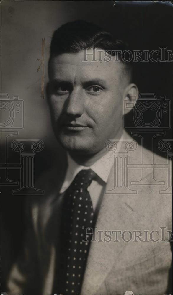 1919 Press Photo Fred Turbyville, Newspaper Enterprise Assn. writer - net33555 - Historic Images