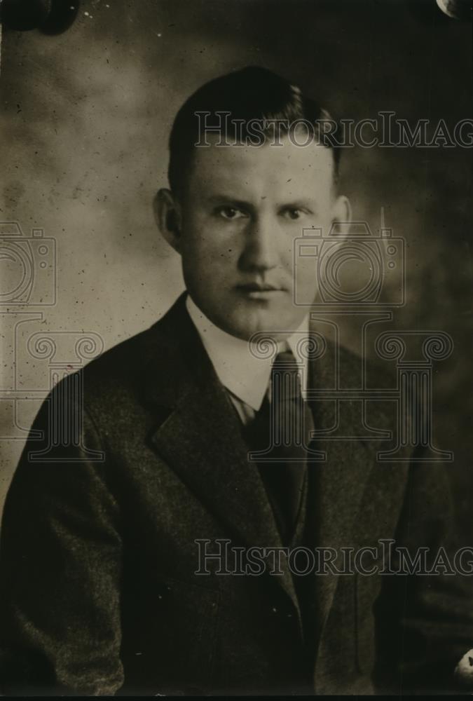 1920 Press Photo Fred Turbyville, NEA sports writer - net33557 - Historic Images