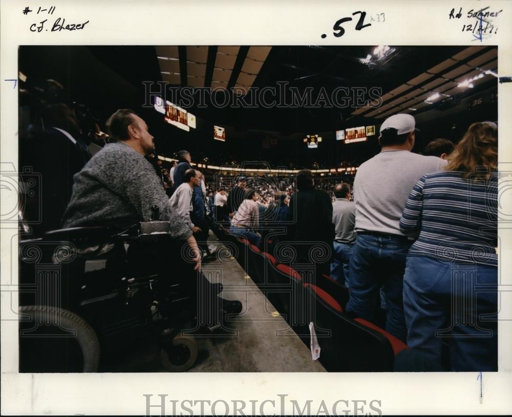 1997 Press Photo Portland Trail Blazer Arena - orc01629 - Historic Images