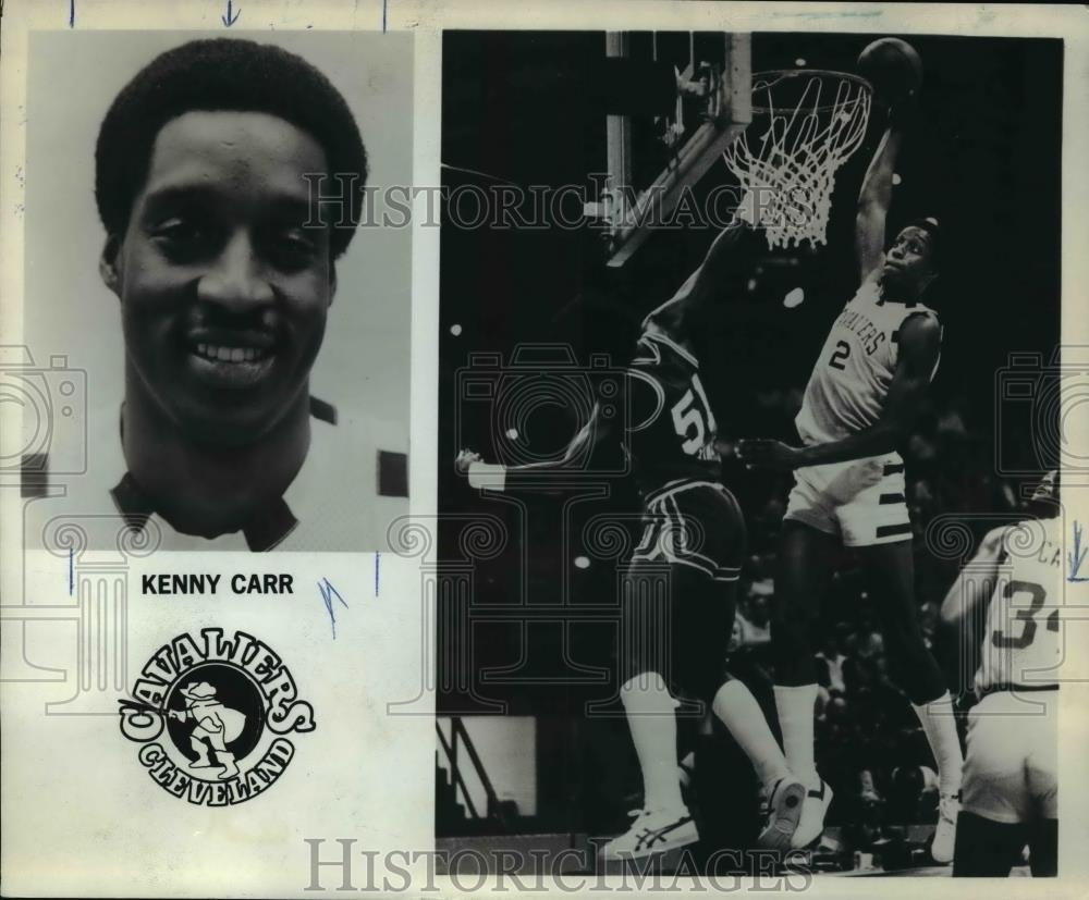1984 Press Photo Kenny Carr signs two-year extention with Portland Blazers. - Historic Images