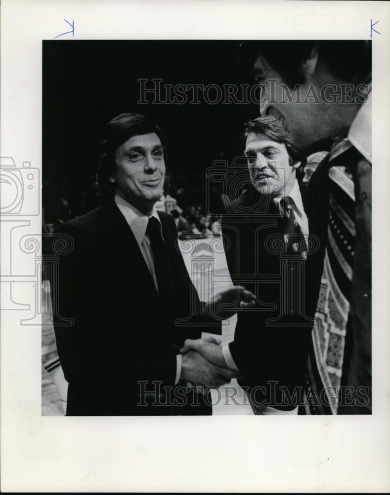 1978 Press Photo David Thompson -Coach Denver Nuggets - orc09795 - Historic Images