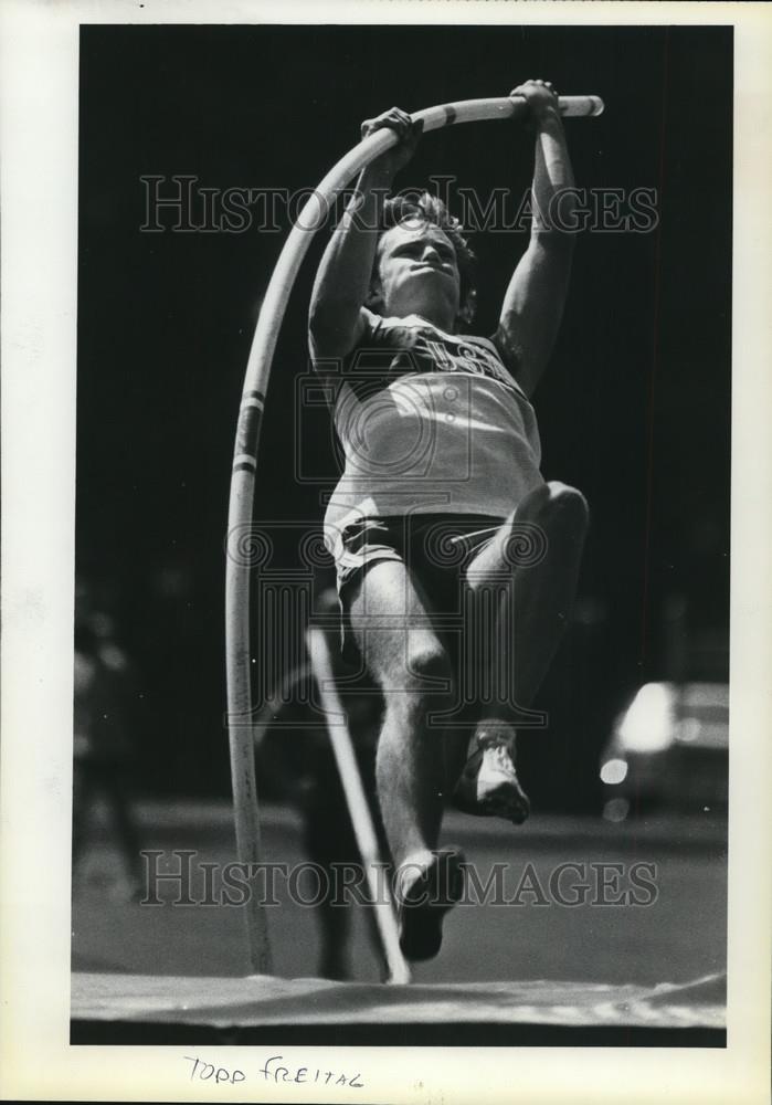 1983 Press Photo Columbia River Junior Todd Freitag - orc05355 - Historic Images