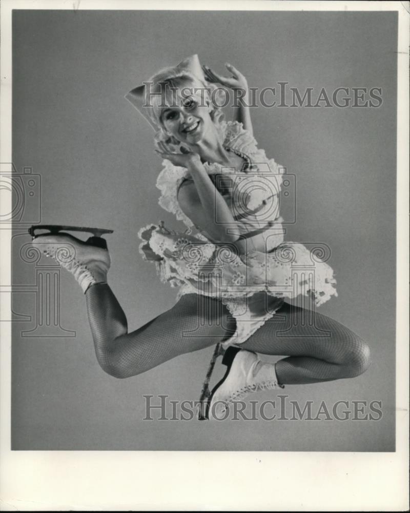 1973 Press Photo Pretty Ice Pro, Diane Schatz - orc09867 - Historic Images