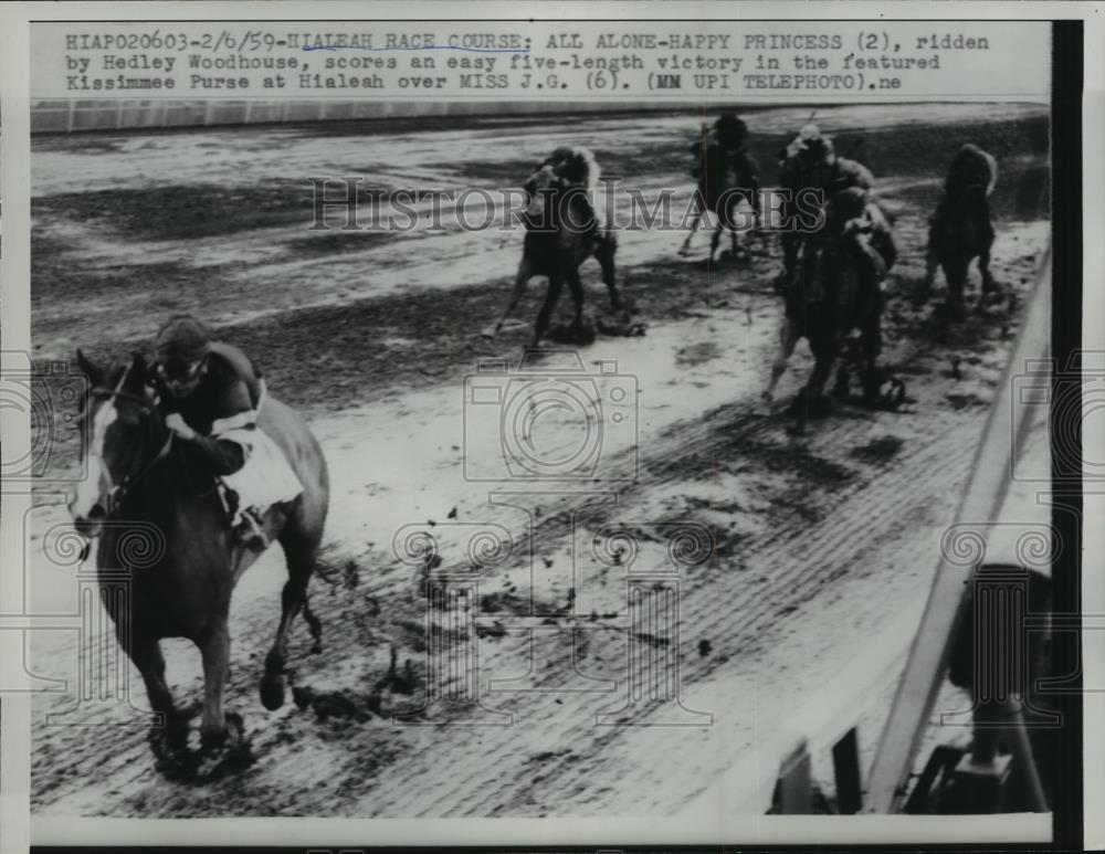 1959 Press Photo Horses At The Hialeah Race Course - net33604 - Historic Images