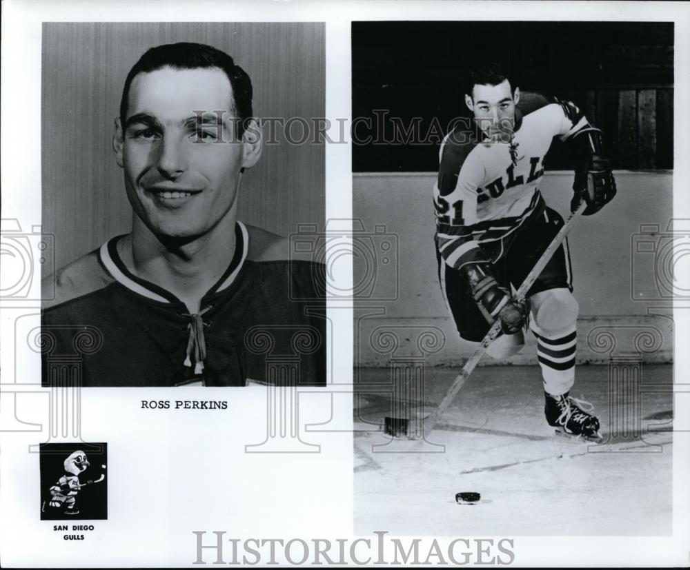 Press Photo Ross Perkins- San Diego Gulls - orc09385 - Historic Images