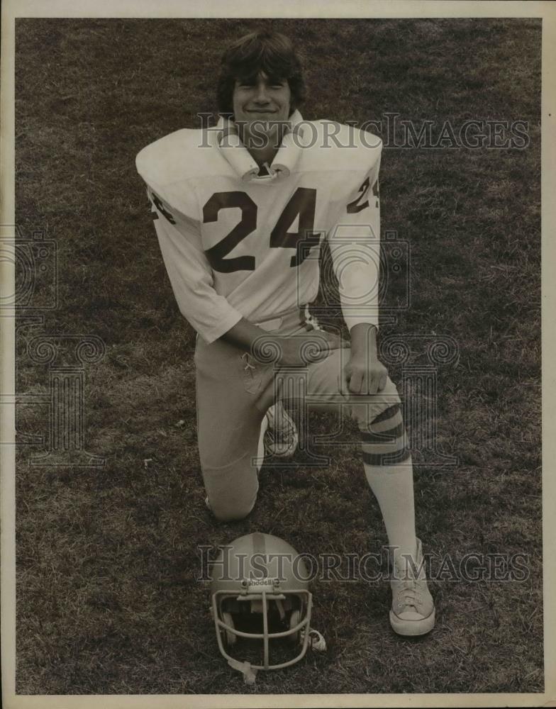 1980 Press Photo Mark Throburn- Jefferson Football - orc06670 - Historic Images