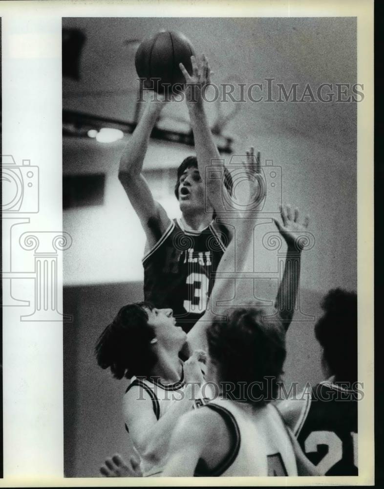 1984 Press Photo Dan Yates- Hillis Basketball - orc13539 - Historic Images