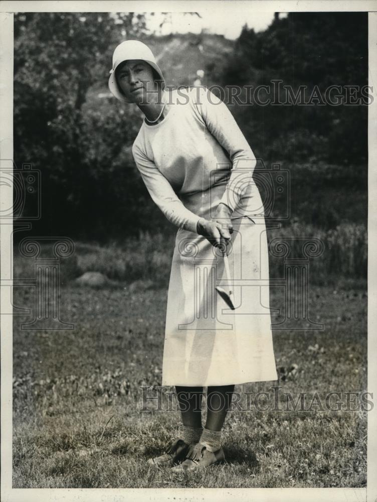 1931 Press Photo Ada MacKenzie at Women's International Golf in Ohio - net29978 - Historic Images