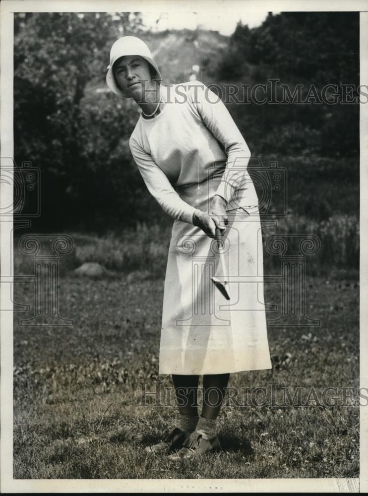 1931 Press Photo Ada MacKenzie at Women's International Golf in Ohio - net29979 - Historic Images