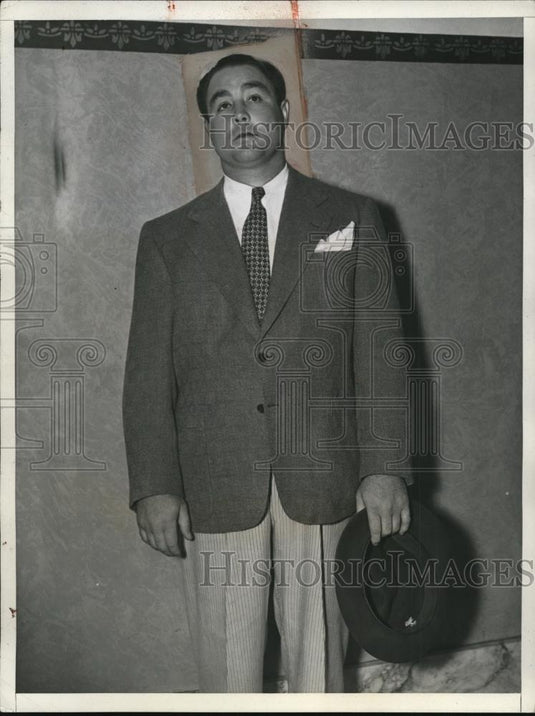 1937 Press Photo John Montague, golfer and con man - net30014 - Historic Images