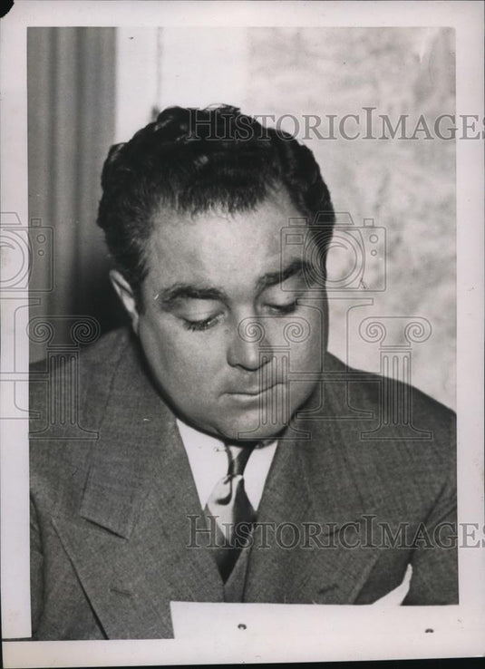 1937 Press Photo John Montague aka Laverne Moore, golfer and con man - net30018 - Historic Images