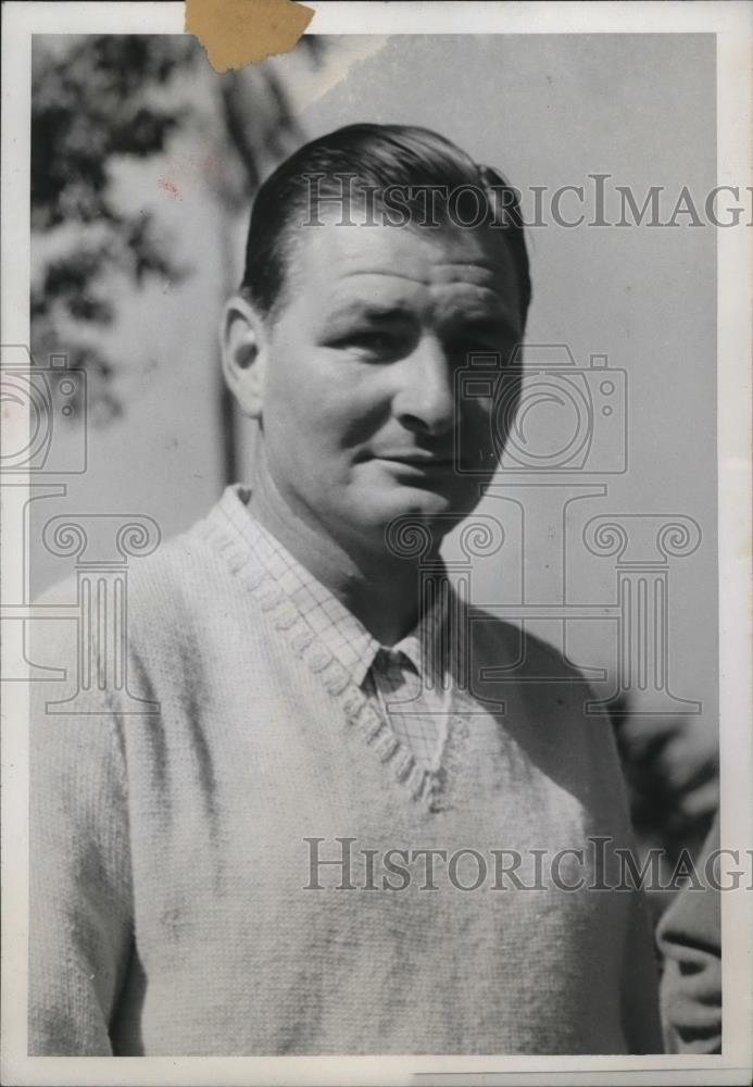 1945 Press Photo Jug McSpaden in Miami Springs Open golf vs Chick Rutan - Historic Images