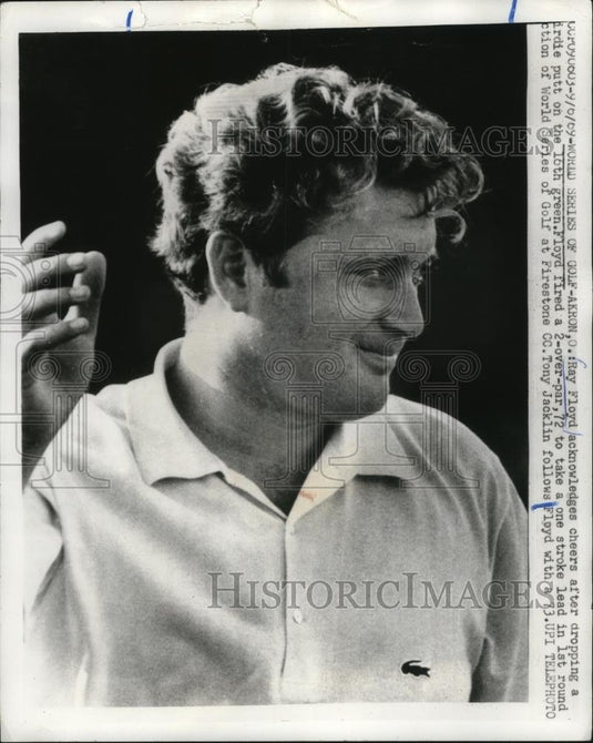 1969 Press Photo Ray Floyd at World Series of Golf Akron Ohio - net31680 - Historic Images