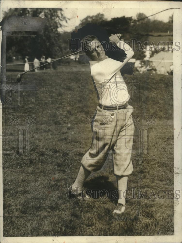 1927 Press Photo Golfer George Dawson at National Amateurs golf - net32336 - Historic Images