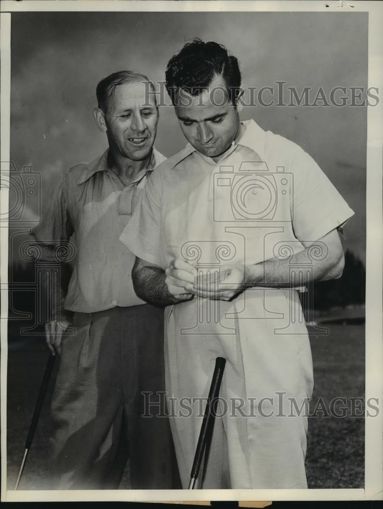 1939 Press Photo Bill Holt Won In The Annual Dixie Amateur Golf Tournamnet - Historic Images