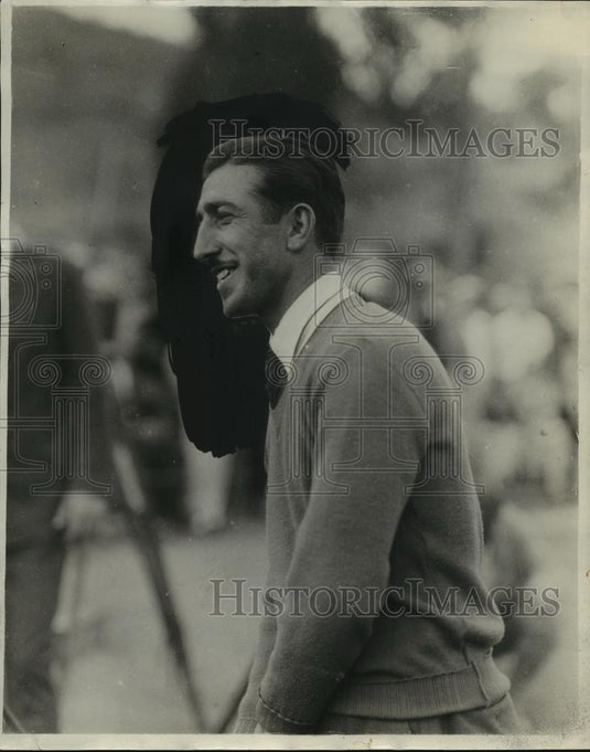 1930 Press Photo Tony Manero at a golf tournament course - net33510 - Historic Images