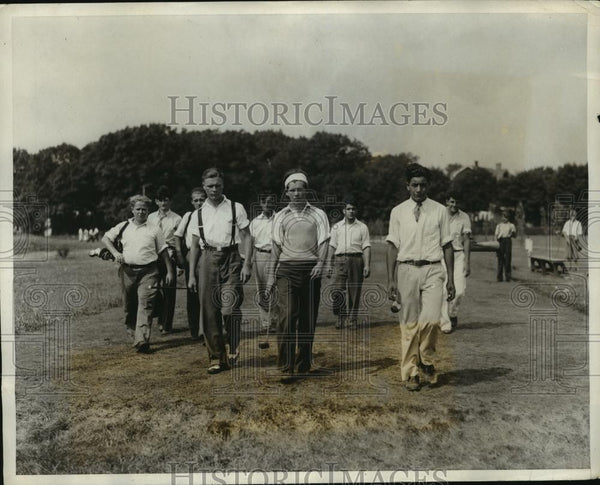William Hopfer, Henry Zgutowicz, Joe Rocchio Caddie golf 1931 Vintage ...