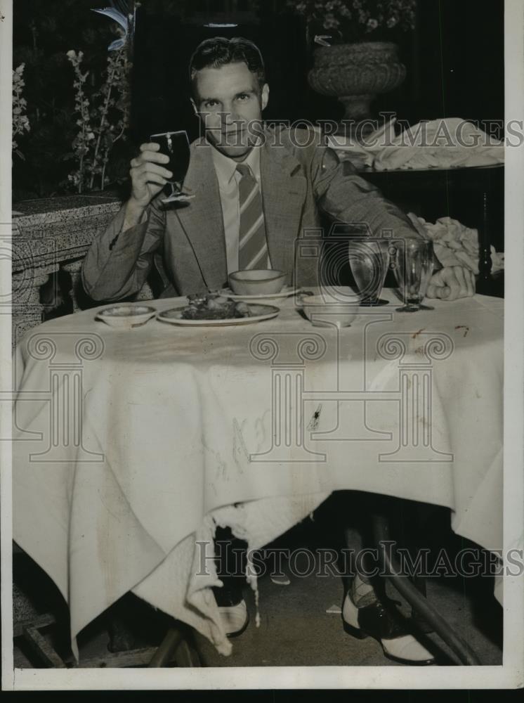 1938 Press Photo MArathon golfer James Smith Ferebee - net34282 - Historic Images