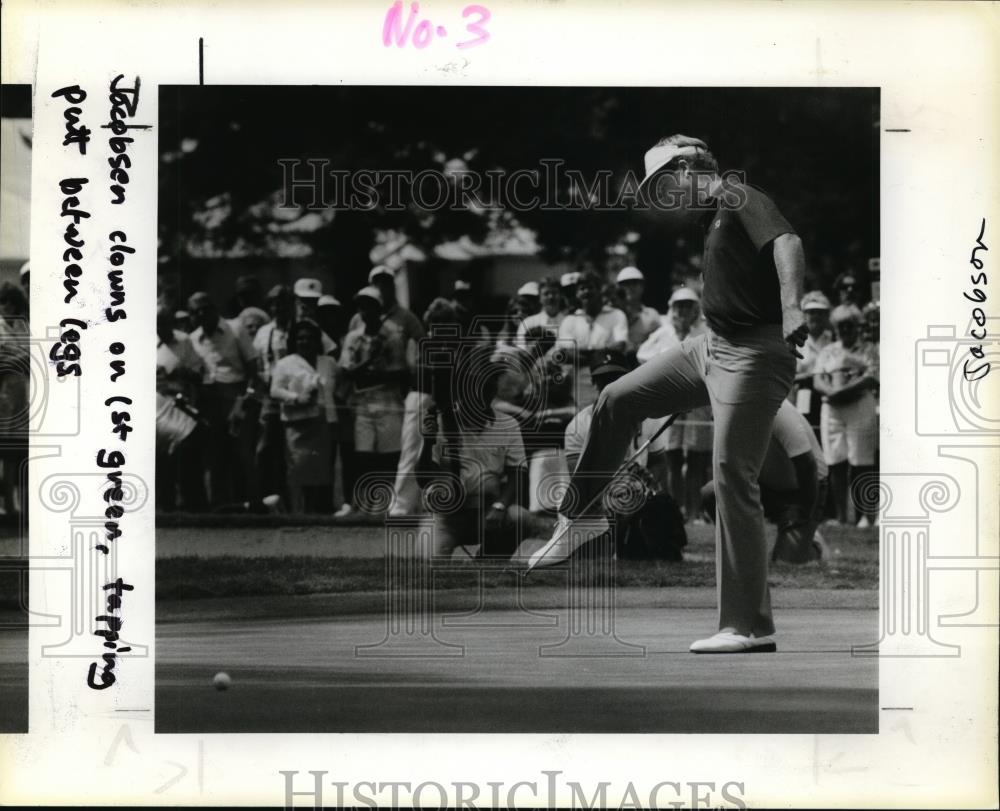 1986 Press Photo Greg Norman, Fred Meyer Challenge, Golf - orc01446 - Historic Images