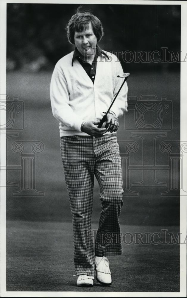 1978 Press Photo Golfer Jerry Iverson in cool mood during the event - orc01962 - Historic Images